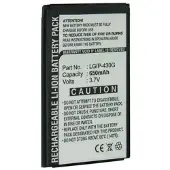 123accu LG LGIP-430G accu (650 mAh, huismerk)