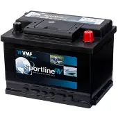 VMF Sportline VMF60 / VMF60M Dual Purpose SMF accu (12V, 60Ah, 480A)