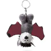Nici 47866 Sleutelhanger Vleermuis Sir Simon 10cm, ZWART