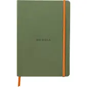 Rhodia Notitieboek Rhodia A5 lijn 80 vel 90gr saliegroen