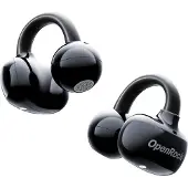 OneOdio - E Black - Draadloze Open-Ear Hoofdtelefoon - Oordopjes - Bluetooth - Lange batterij - Ruisonderdrukking - draadloos - TubeBass Technologie