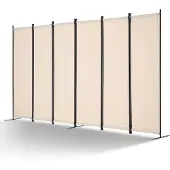 Vevor Room Divider 6 Panelen Scherm 3110 x 1805 x 450 mm