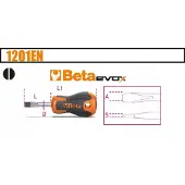 Beta Platte Schroevendraaier 1201EN/6.5X30 - 1.2x6.5x30mm