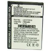 123accu Sagem 287144366 / 287079530 / SA6M-SN3 accu (750 mAh, huismerk)
