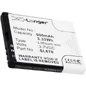 123accu Bea-fon SL670 accu (900 mAh, huismerk)