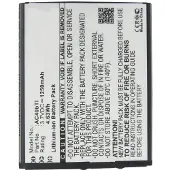 123accu Archos AC40bTI accu (1250 mAh, huismerk)
