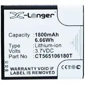 123accu Blu CT565106180T accu (1800 mAh, huismerk)