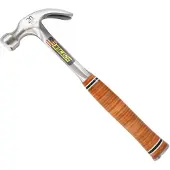 Estwing E20C Curved Claw Hammer EWEE20C Stacked Leather Grip, klauwhamer 567 gram