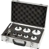 Makita E-12295 Gatenzaagset 9-delig 25 mm, 32 mm, 40 mm, 51 mm, 65 mm, 68 mm, 76 mm 1 set(s)
