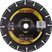 Rhodius 303391 TOPline Lll DG210 Allcut Diamantdoorslijpschijf - 230 X 22,23 X 3mm - Universeel