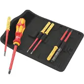 Wera 05006601001 7-delig Kraftform Kompakt VDE 7 Universal 2 Tool Finder Wisselklingenset In Etui