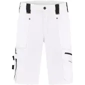 Workman 9083 STRETCH Bermuda P2S Werkbroek - Wit / Grijs - Maat 48 (33/32)