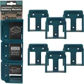 Kippers Rijssen BM-MK18-BLU-6 Accuhouder voor Makita 18V LXT | Blauw | 6-pack - BM-MK18-BLU-6