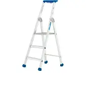 Little Jumbo 1223750103 Maxibat 2375 Trap - Enkel - Aluminium - 1 X 3 Treden - Max. Werkhoogte 2,66m