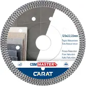 Carat diamantzaag tegels/nat.steen csm master Ø125x22,23mm