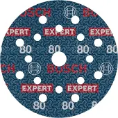 Bosch Accesorios P80 125mm Schuurschijf (6 stuks) - Professional EXPERT - 2608902400