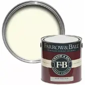 Farrow & Ball Exterior Eggshell Snow White No. W1 - 0,75L