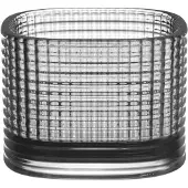 Orrefors Magica kaarsenhouder super circle 5 cm Grijs
