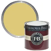 Farrow & Ball Flat Eggshell Gervase Yellow No.72 - 750ml