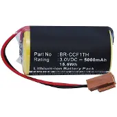 123accu GE A20B0130K106 / A98L00310007 accu (5000 mAh, huismerk)