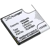 123accu Alcatel TLi018D1 / TLi018D2 accu (1800 mAh, huismerk)