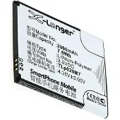 123accu TCL TLp020M7 accu (2000 mAh, huismerk)