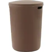Normann Copenhagen Hide Wasmand Brown