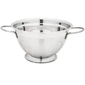 Tadar German RVS Vergiet 24 cm - Keuken Zeef met Handvatten
