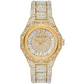 Michael Kors MK7398 Raquel Pave Goudkleurig Dameshorloge