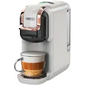 HiBREW 5-in-1 Koffiecupmachine – Meerdere Capsules – Heet/Koud – 19Bar – 1450W – Wit