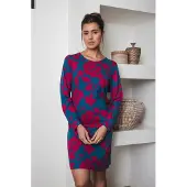 Pastunette – Sangria Nights - Nachtkleed – 111252-101-1 – Dark Green – Maat 36