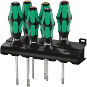 Wera 5105622001 Kraftform Plus 6-delige Schroevendraaierset