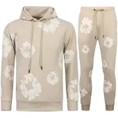 Top Star Dik geweven trainingspak met bloemen all over bloemenpak
