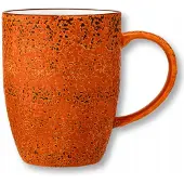 Wilmax England Beker 460 ml Oranje Porselein