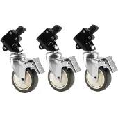 GlareOne Glide Kit 75/25 - Stand Casters with 16-22mm connector