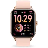Ice Watch Montre connectée Fit RT 3.0 1.75 GPS 36 mm Or rose avec bracelet Nude