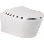 Boss & Wessing Wandtoilet bws calitri urb.y 52 cm rimfree wit