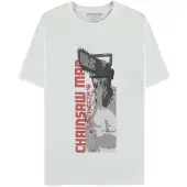 Difuzed Chainsaw Man - Denji Heren Tshirt - XL - Wit