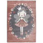Muratap Kindervloerkleed happy – zacht vloerkleed – speelkleed voor kinderkamer – -