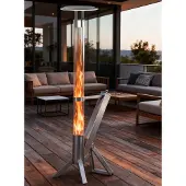 Green Flame BPH-R80 Outdoor Pellet Lounge Heater + Reflector