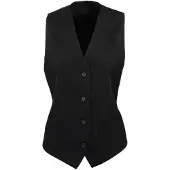 Premier Dames polyester gevoerde serveerjas
