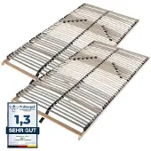 Sleepneo lattenbodem 160x200 (2x 80x200) - beukenhout - 42 latten - - bedbodem