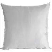 Eurofirany Nova Kussensloop 40x40 cm - Zilverkleurig Katoen Satijn