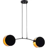 Valotorni MOTIF 2 BLACK/GOLD