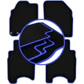 Carlux -BLUE automatten voor: Honda Jazz II hatchback (2002-2007)