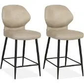 MX Sofa - Barstoel Jamaica - Sand (set van 2 stoelen)