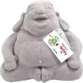 Huggy buddha junior - Grijs 18 x 19 cm