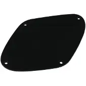 Fazley 10690 backplate voor basgitaar / gitaar zwart