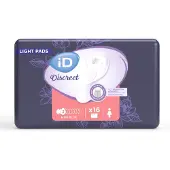 Ontex iD iD Discreet Light Pads Mini Plus - 1 pak van 16 stuks