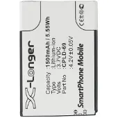 123accu Coolpad CPLD-69 accu (1500 mAh, huismerk)